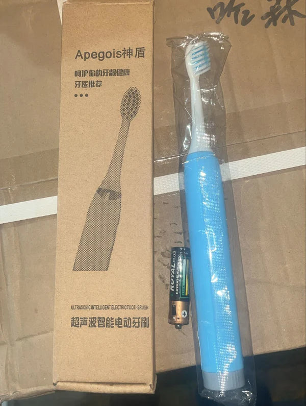 Electric Toothbrush For Adults With Toothbrush Head (1 Pc Battery Not Included)