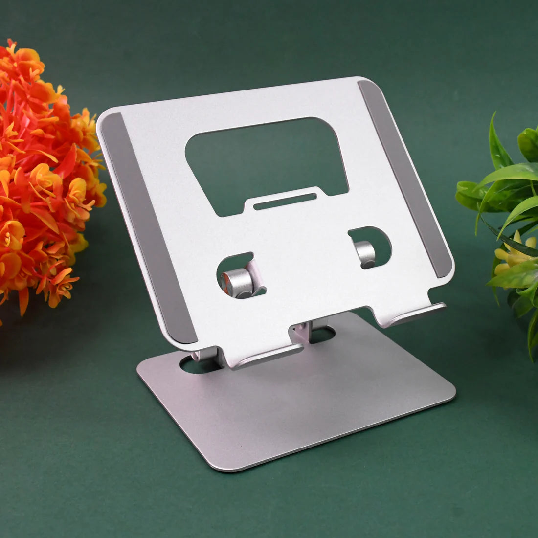 6946 360 Rotating Tablet Stand Metal Alloy Adjustable Height Rotation Bracket Suitable For Tablet Computers For Desk Ergonomic Foldable Metal Tablet Holdertabletsmobile Phones