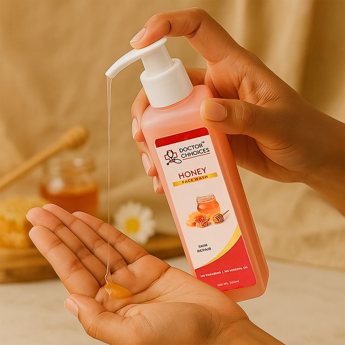 Doctor Chhoices Honey Face Wash  200ml (1 Pc)