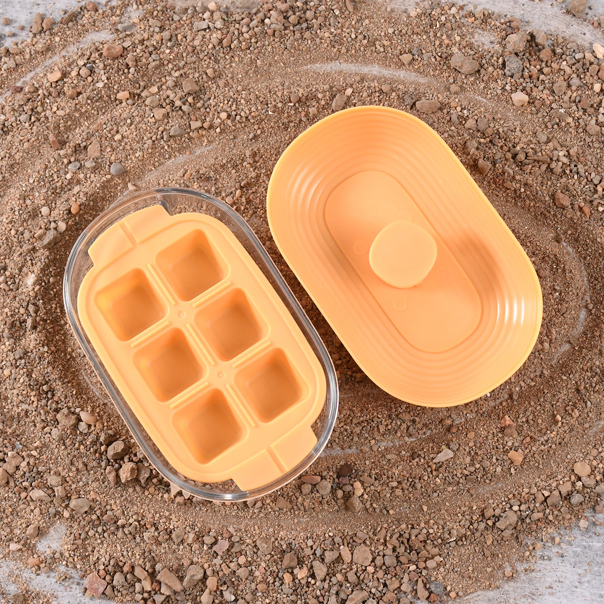 Plastic Ice Cube Tray (1 Set)