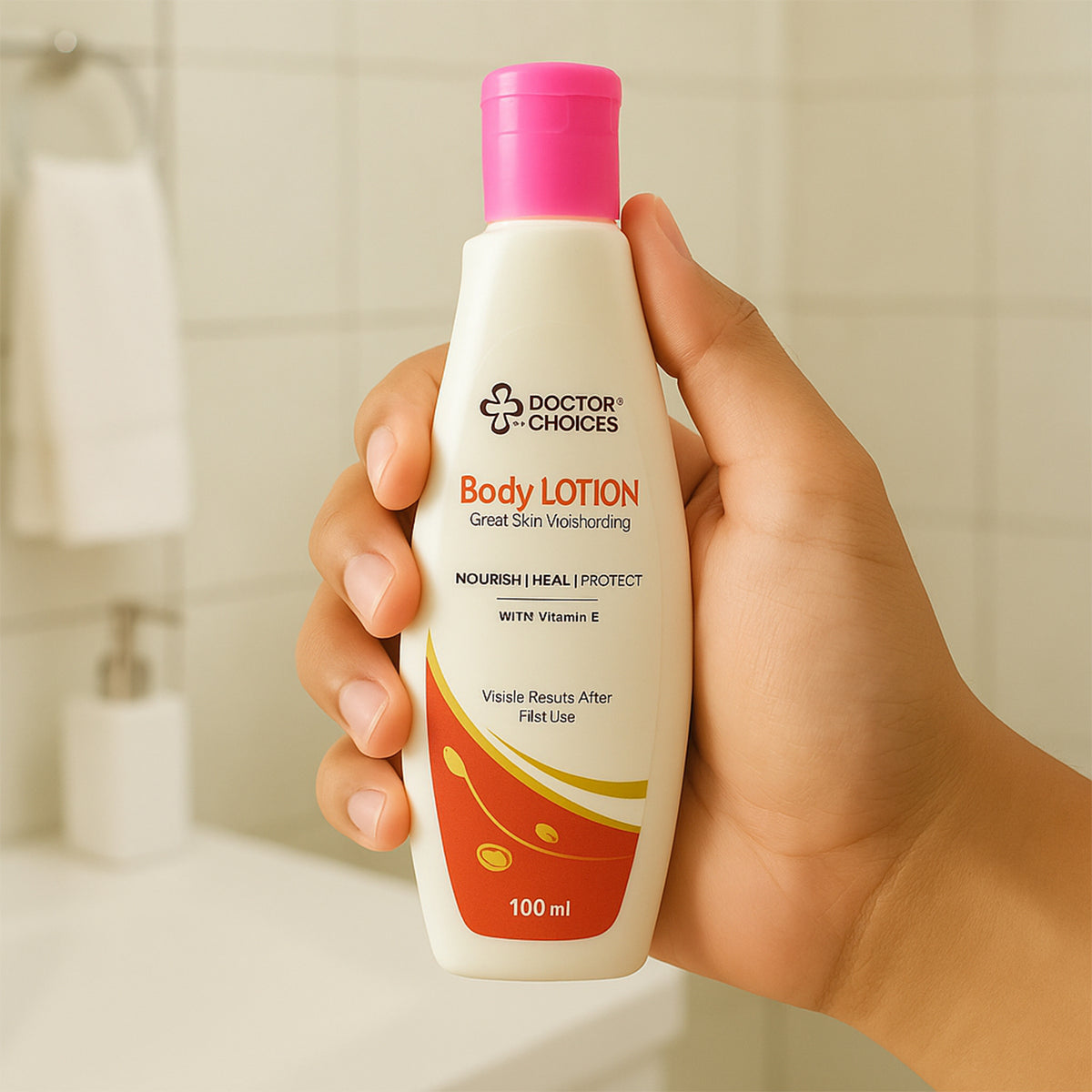 Doctor Choices 100ml Vitamin E Enriched Body Lotion (1 Pc)