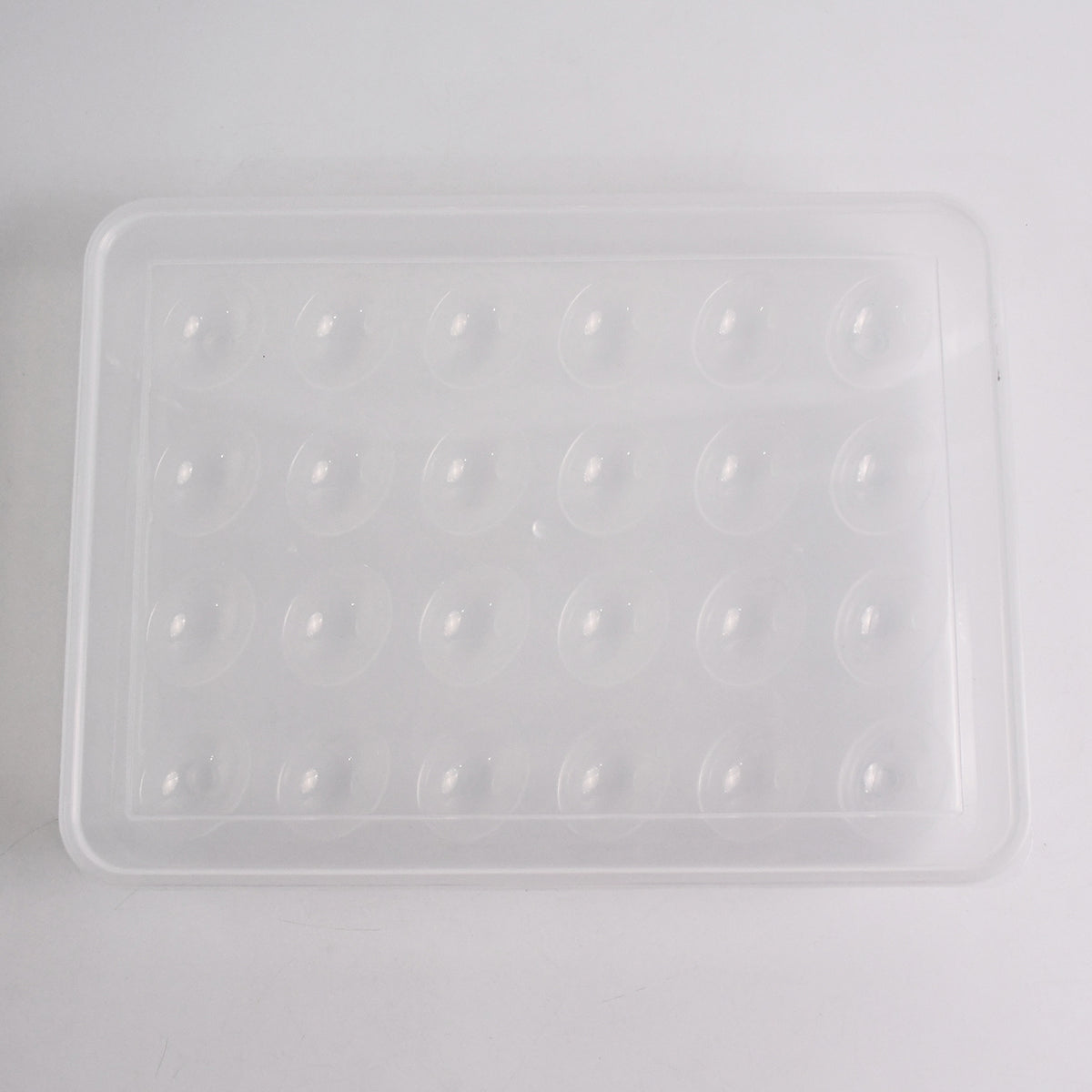 Plastic Egg Storage Container Holder For Refrigerator Egg Tray Holds 24 Eggs (1 Pc)