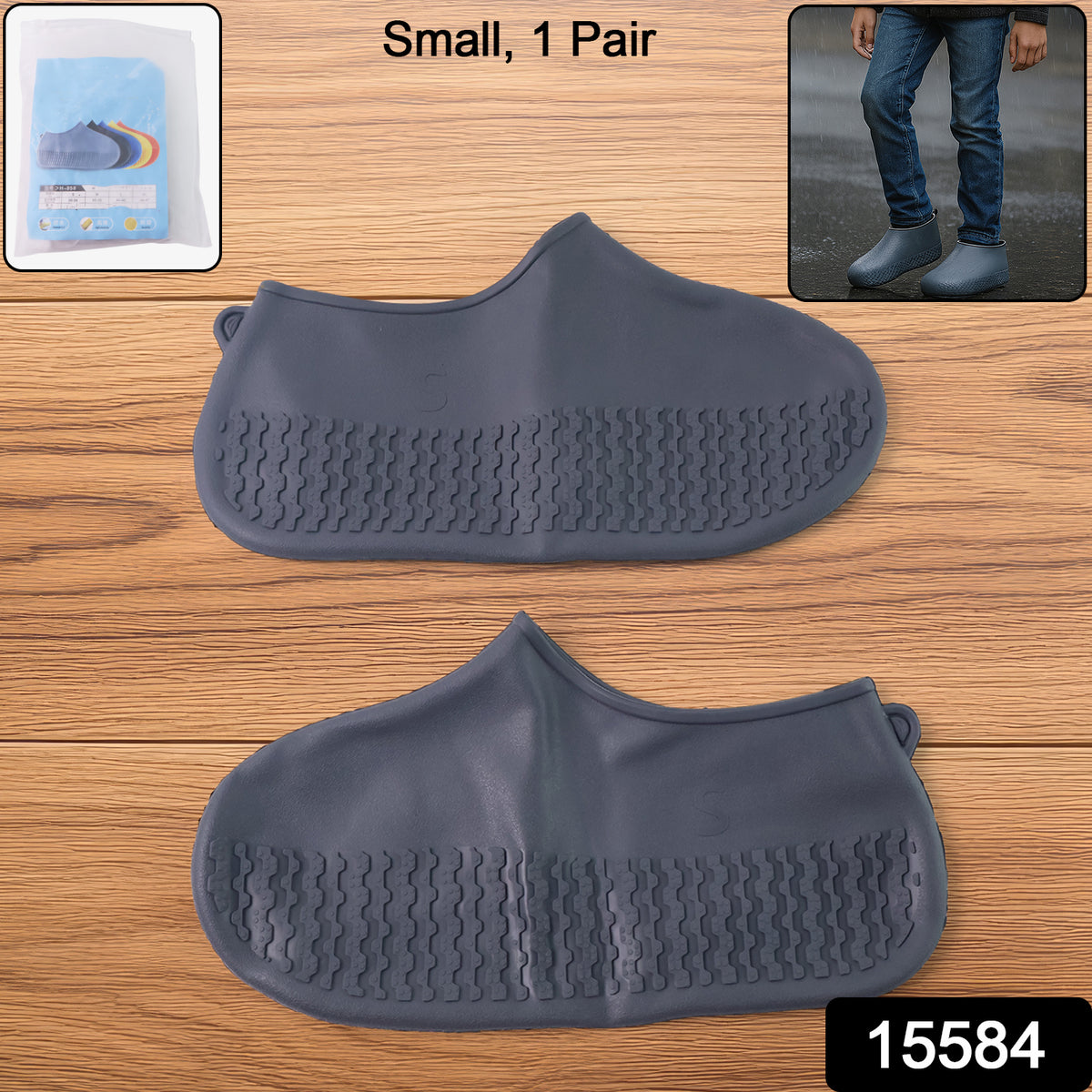 Waterproof Silicone Shoe Covers For Kids (1 Pair)