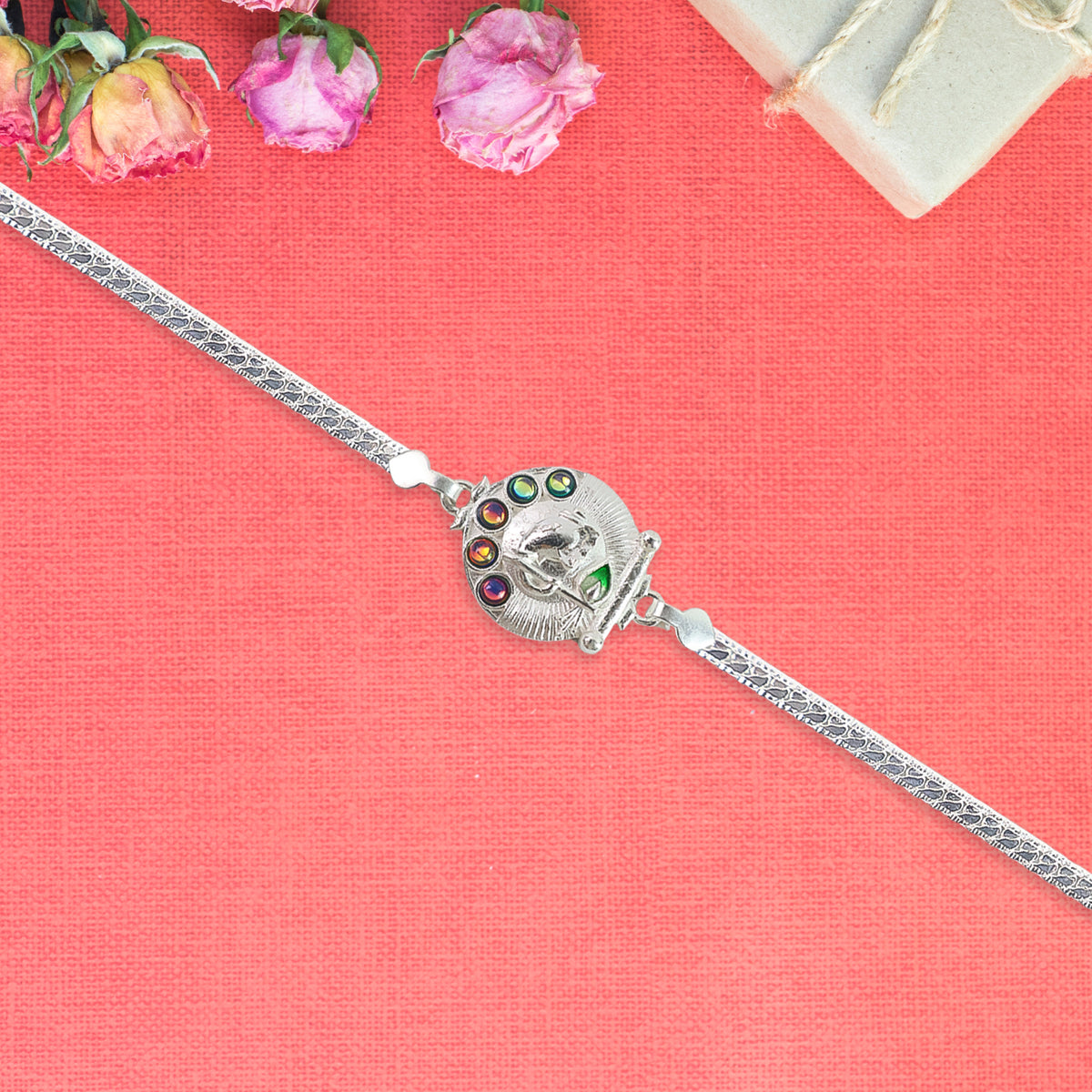 Bring Home The Vighnahartas Blessings With Our Ganesh Rakhi Collection