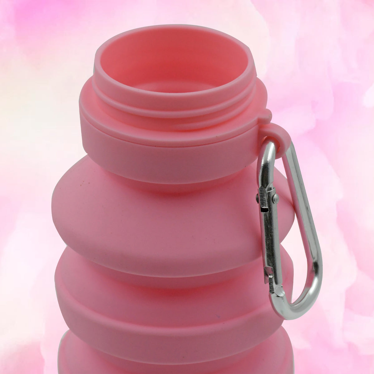 Foldable Water Bottle Silicone Leak Proof Portable Sports Travel Water Bottle For Outdoor Gym Hiking (1 Pc  24 Cm Foldable)