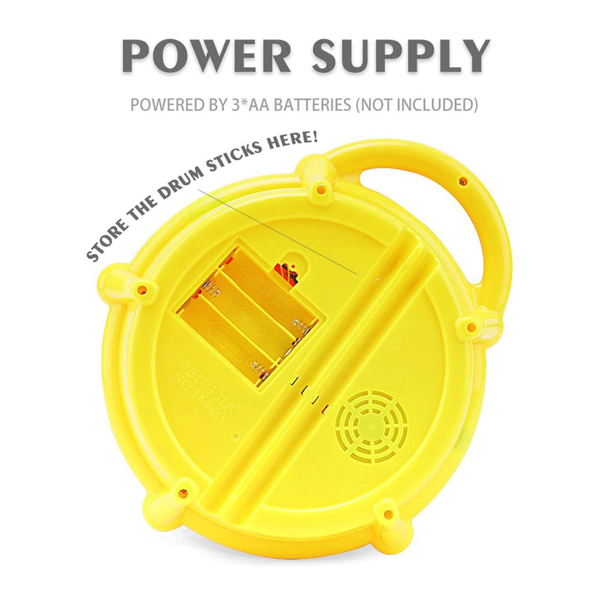 4461 Flash Drum Toys For Kids With Light  Musical Sound Colorful Plastic Baby Drum Musical Toys For Children Baby Toy Instrument Best Gift For Boys  Girls.