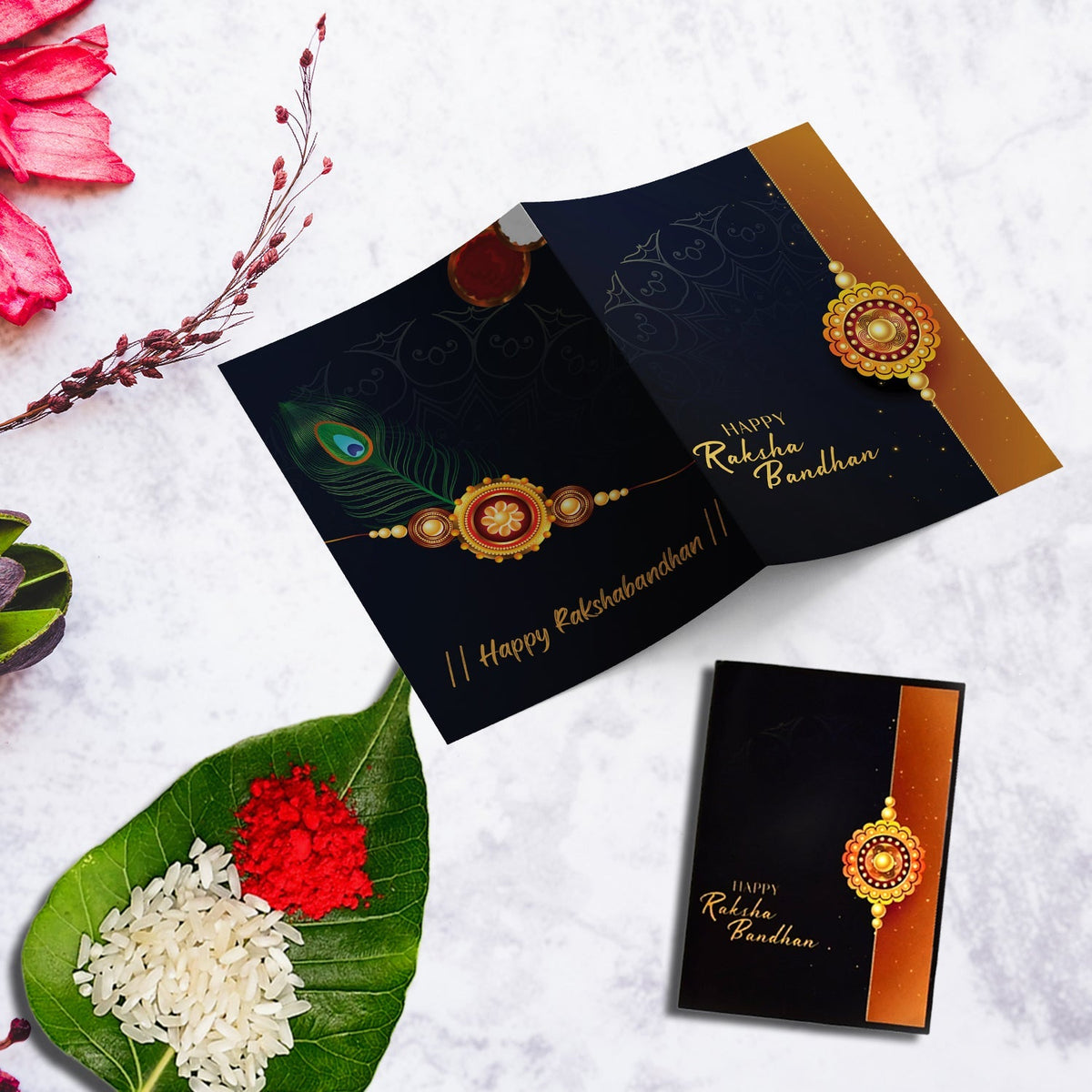 Set Of 10 Premium Designer Rakhi Combo For Brother  With Roli-chawal Greeting Card  Coin For Raksha Bandhan