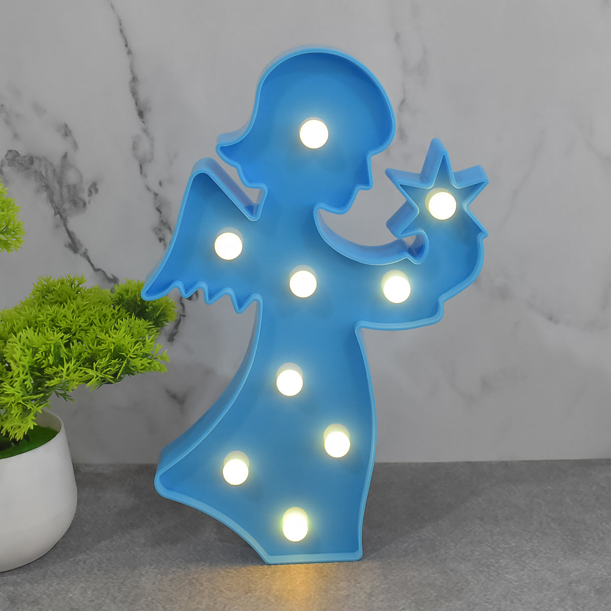 Led Night Light Coconut Tree Light Romantic Table Lamp (1 Pc  Battery Not Included)
