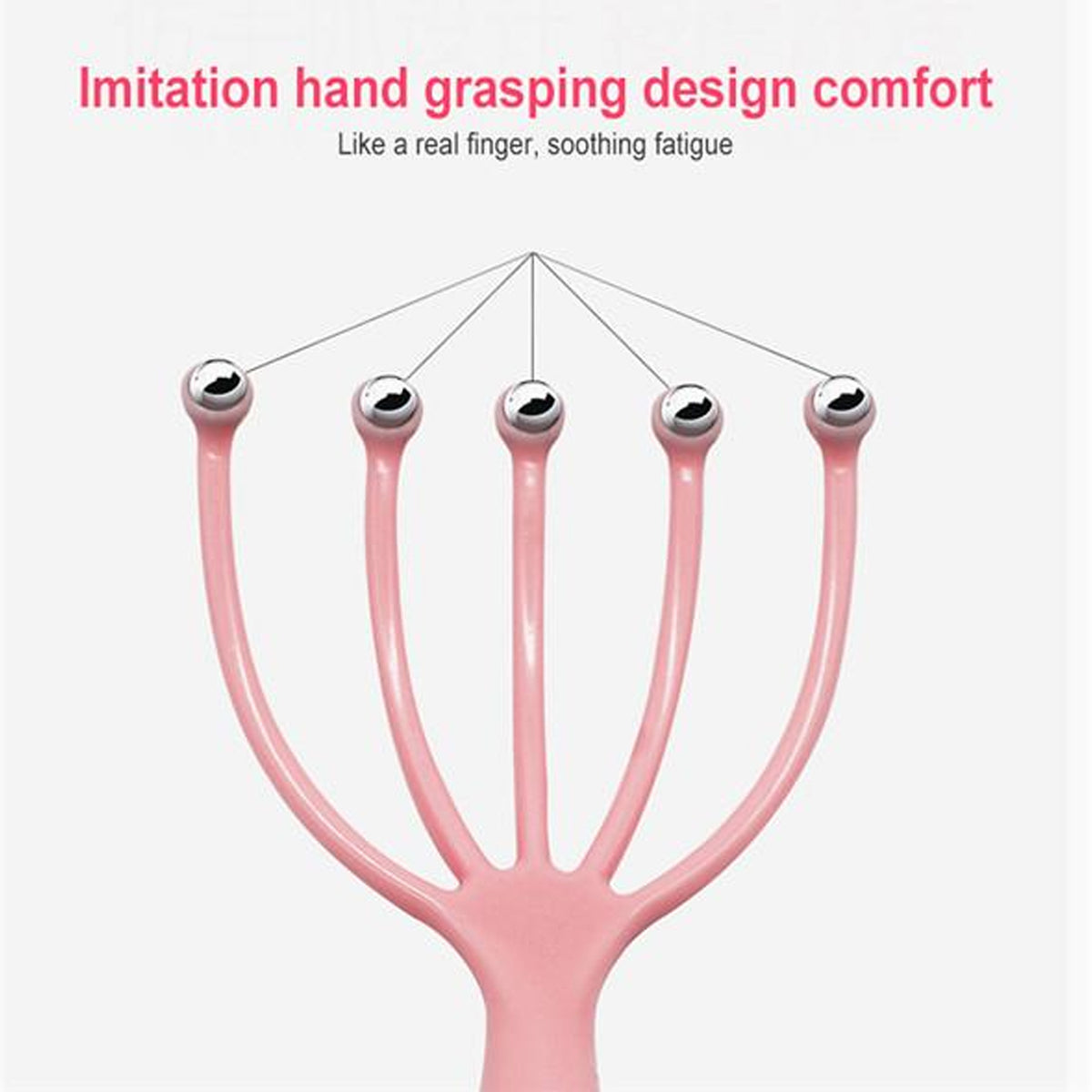 Scalp Massager Handheld Portable Head Massager (1 Pc)