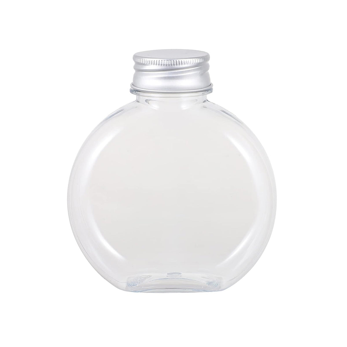 Multipurpose Transparent Round Clear Plastic Container (1 Pc)