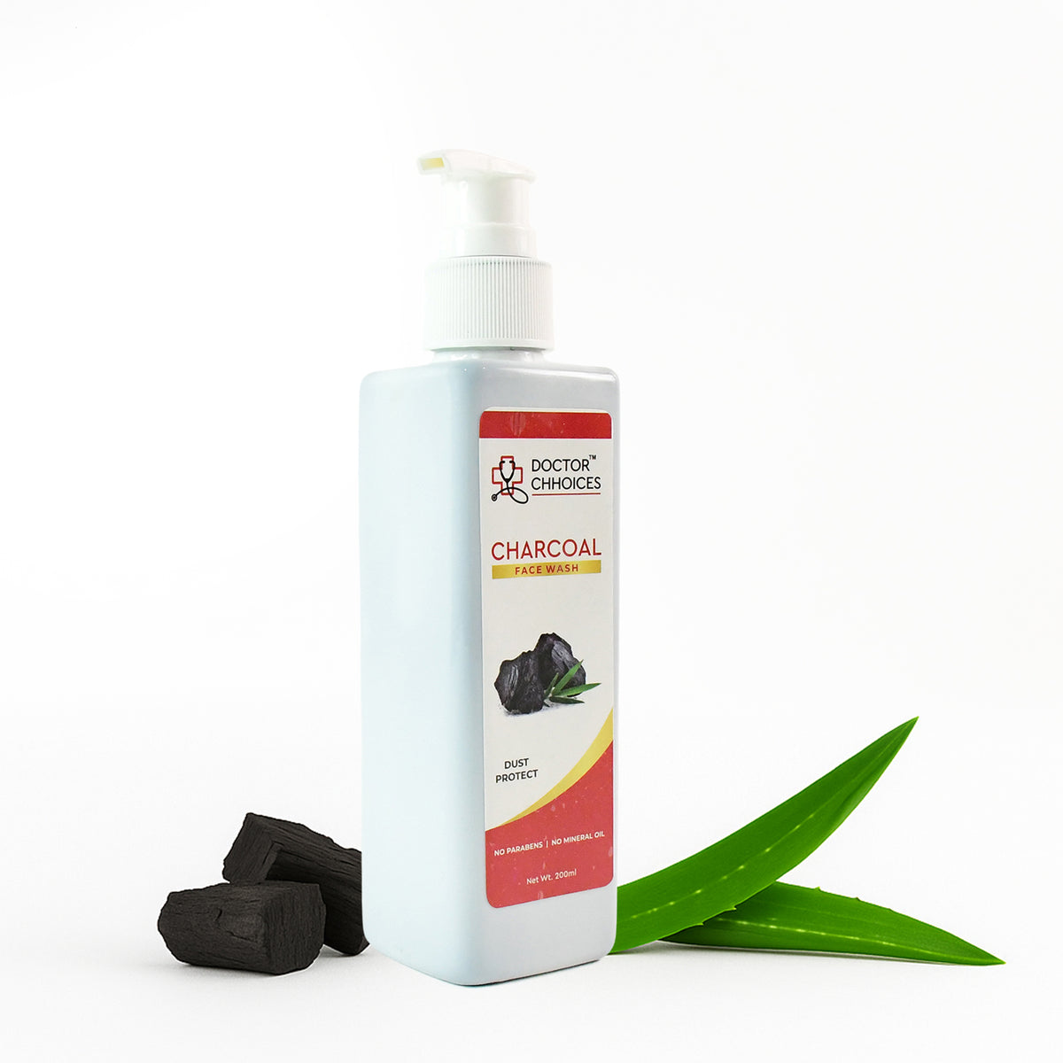 Doctor Chhoices Charcoal Face Wash  200ml (1 Pc)