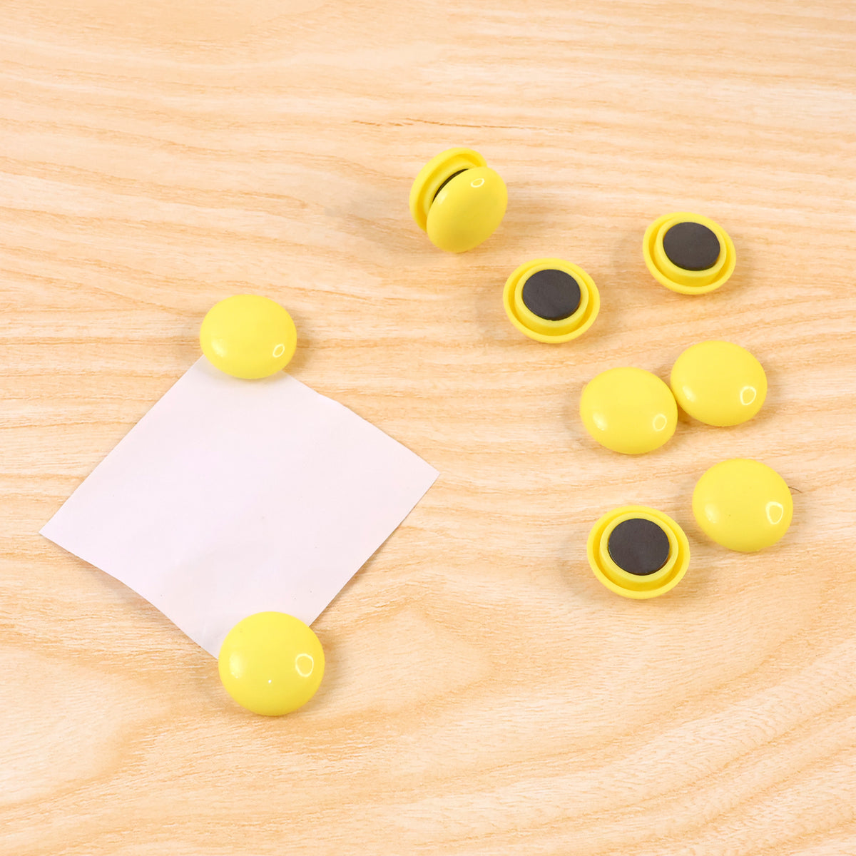 Strong Round Fridge  Whiteboard Magnet - (10 Pc Set)