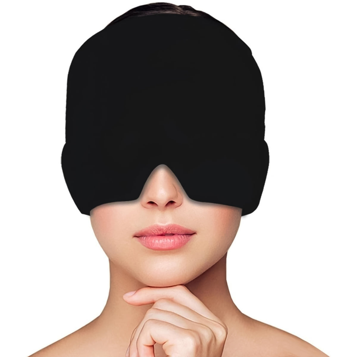 Headache Relief Hat Migraine Cap (1 Pc  Black Color)