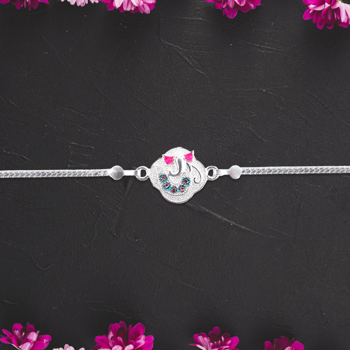 Ganpatis Blessings Wrapped In A Rakhi  For A Brother Like No Other
